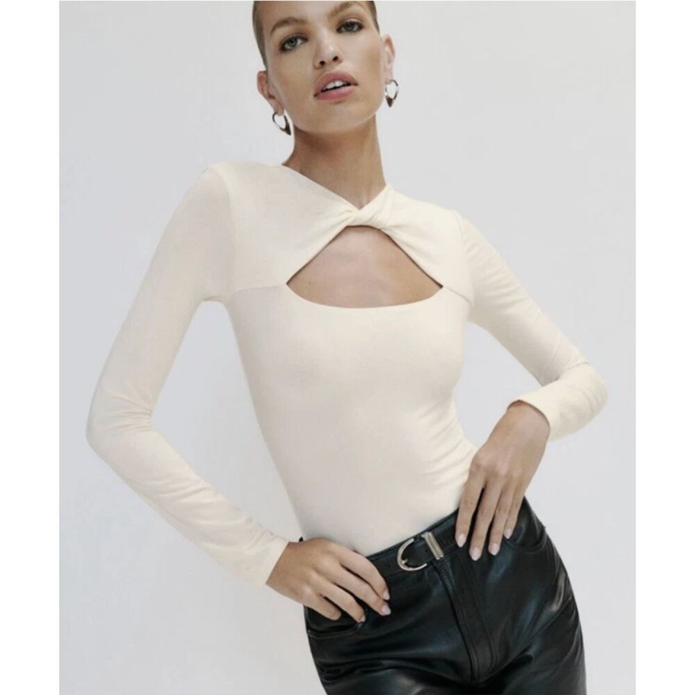 Reformation Rylen Knit Bodysuit